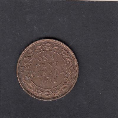 Beschrijving: 1 Cent GEORGIUS V